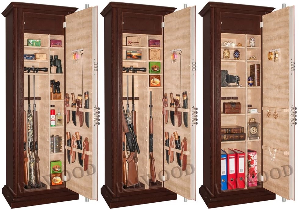 Универсальный сейф в дереве Armwood-44 G Lux Plus.